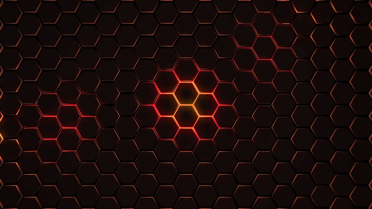 Hexagon Geometry 4k