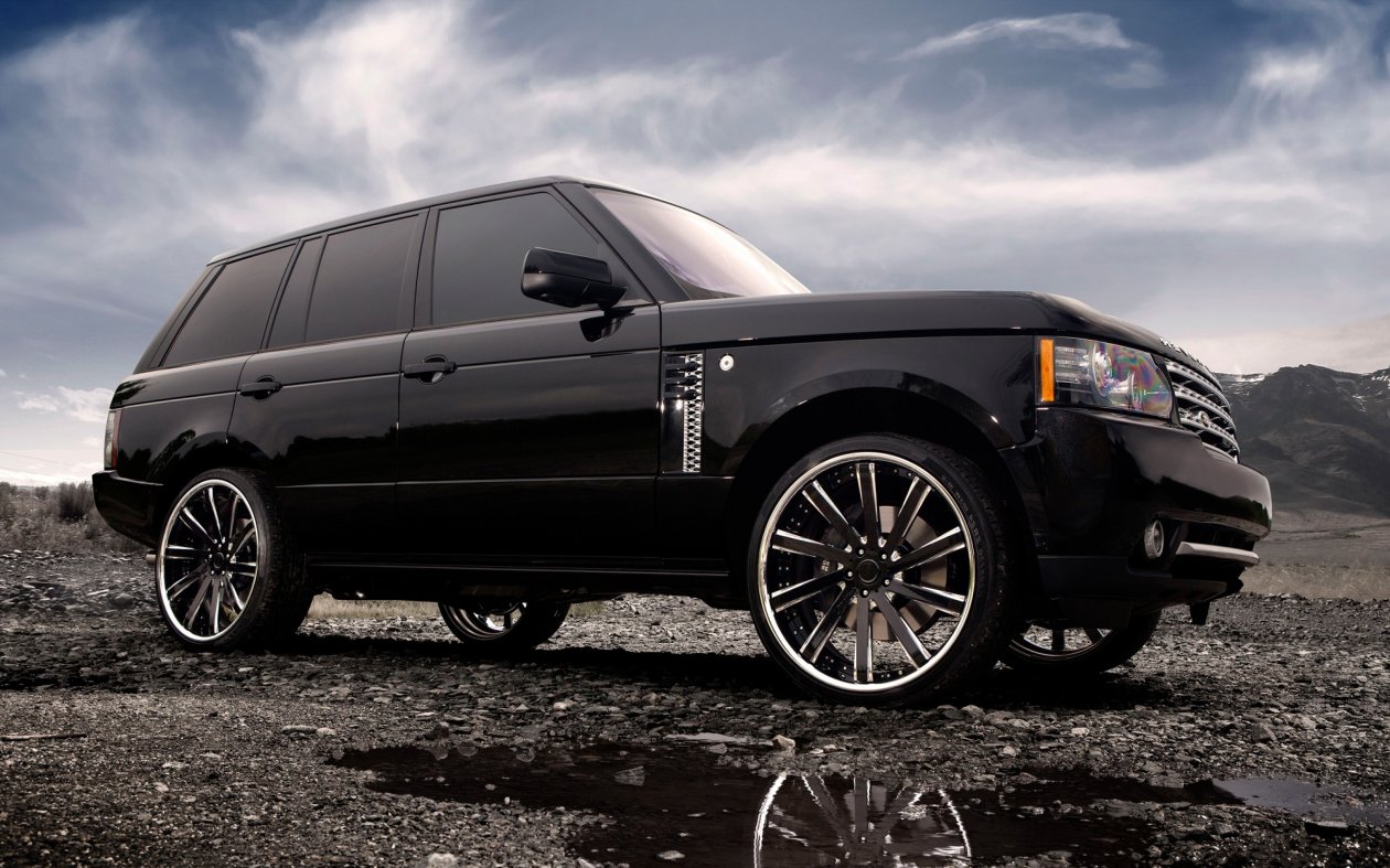 Range Rover Tuned Wheels Black