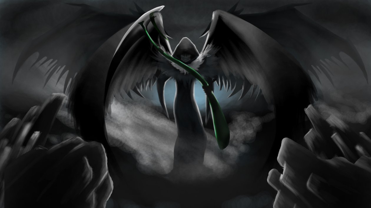Grim Reaper Darkness 4k
