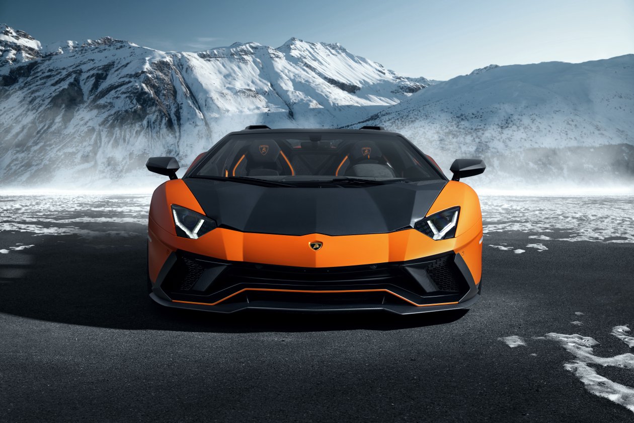 Novitec Lamborghini Aventador Ultimae Roadster Front Look 10k