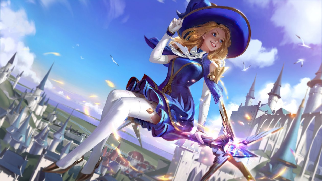 Lux Arcadia League Of Legends 4k