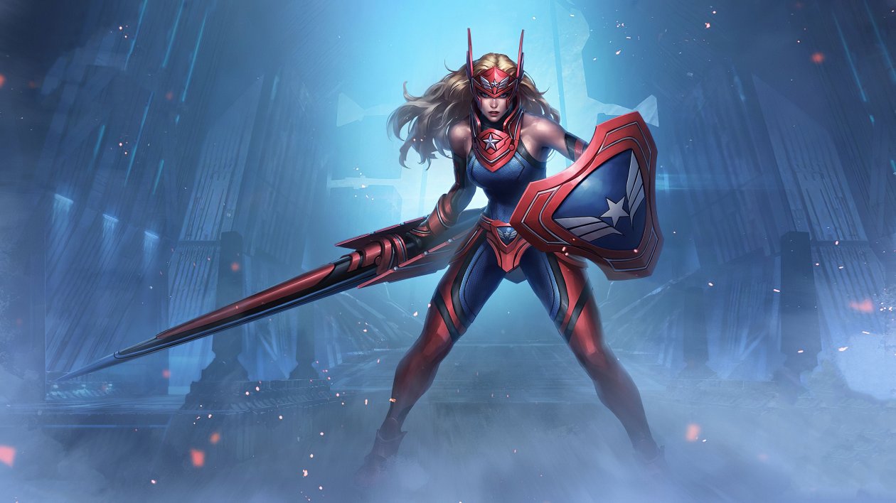 Captain America Girl Marvel Contest Of Champions