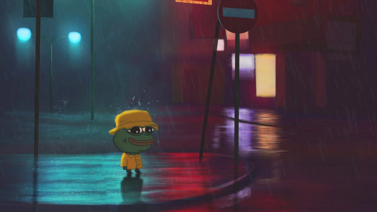 Pepe In The Rain