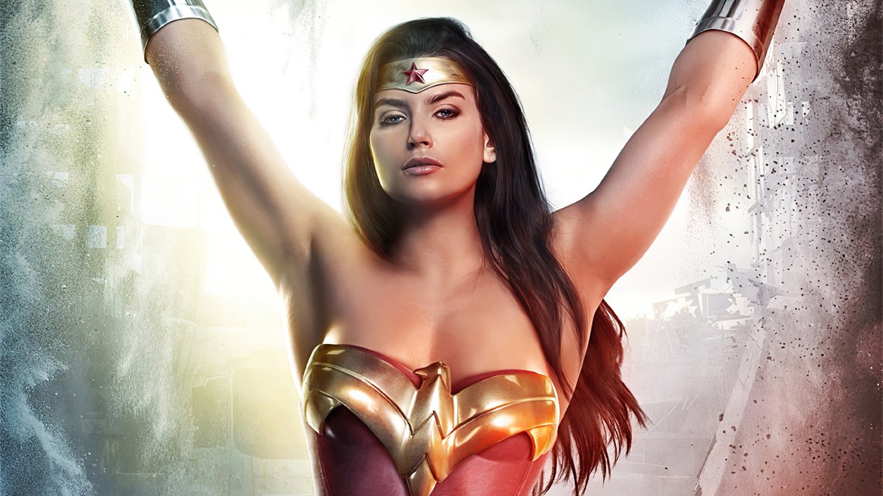 Wonder Woman Cosplay Art 4k