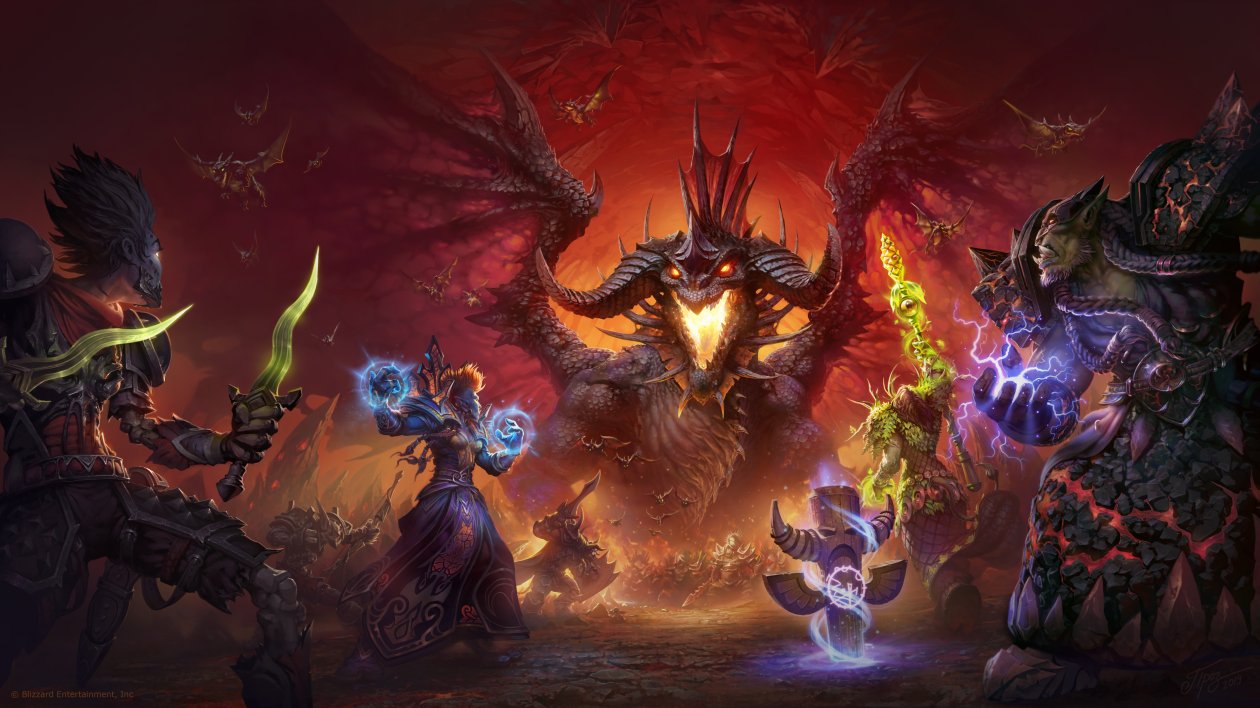 World War Warcraft Game 4k