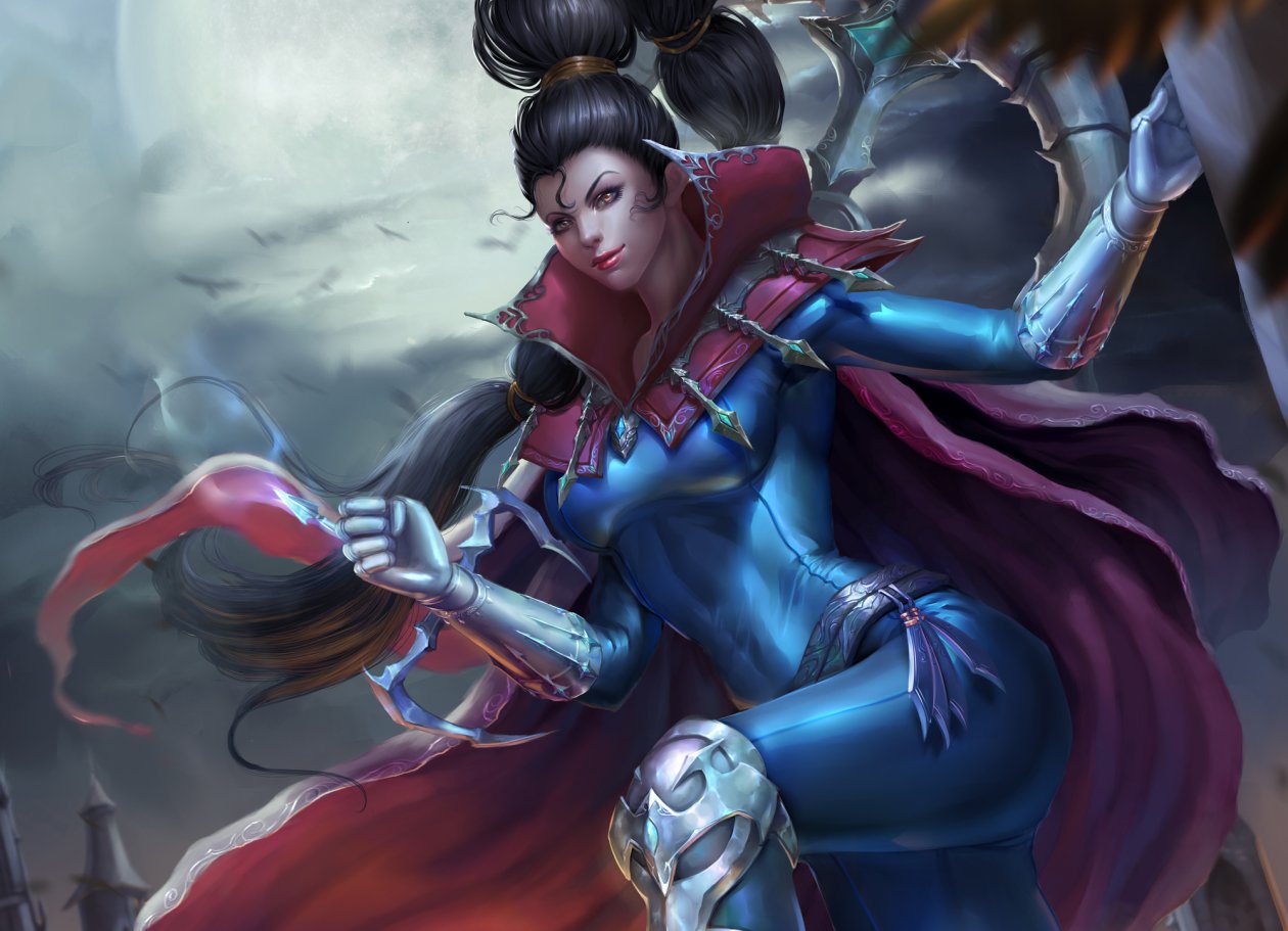 Vayne League Of Legends Girl Artwork