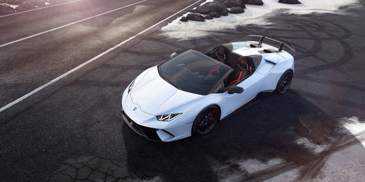 Lamborghini Huracan Perfomante Spyder Front 4k
