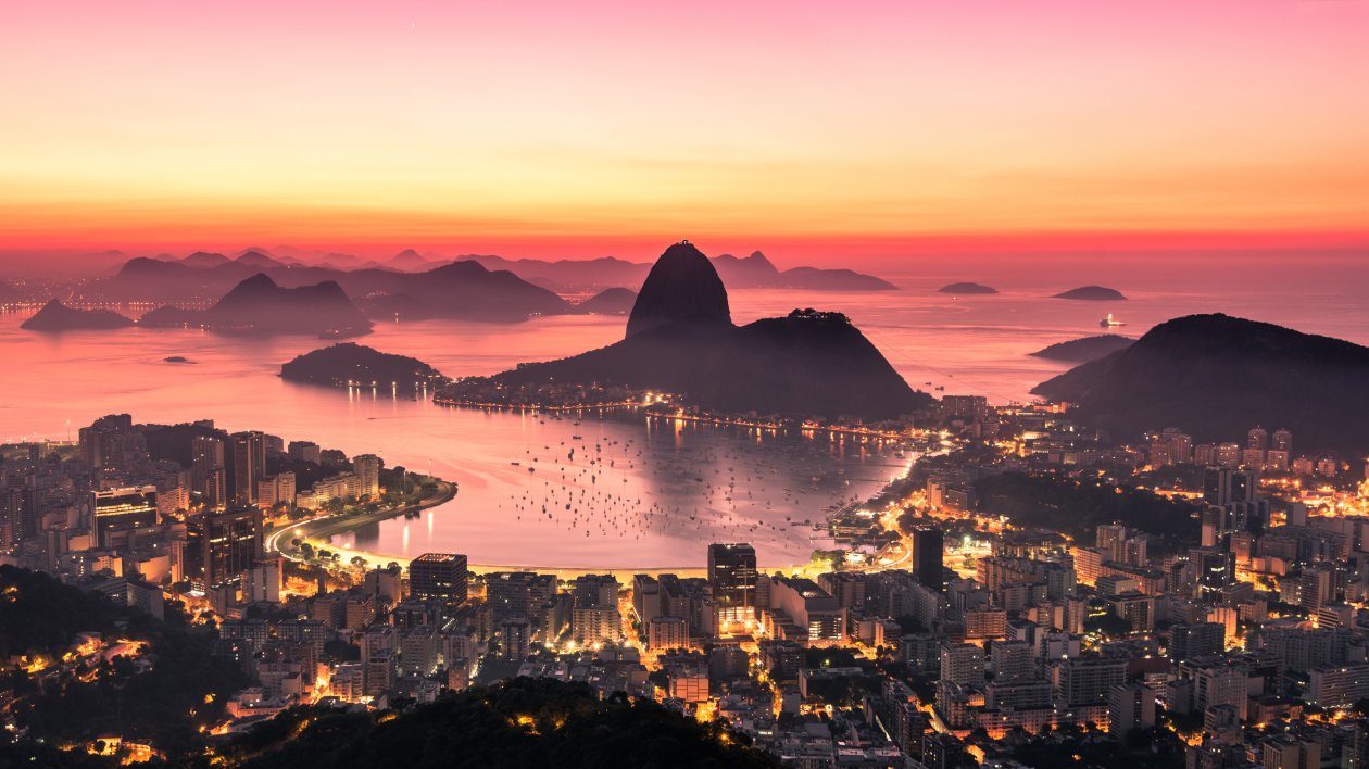 Rio De Janeiro Sunrise 4k