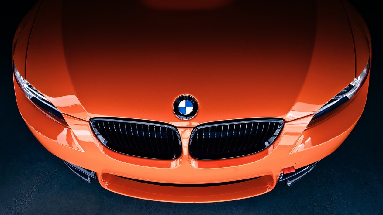 Bmw M3 Front Orange