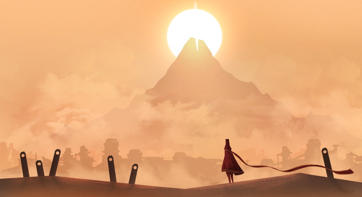 Fond d'écran Journey Game 5k