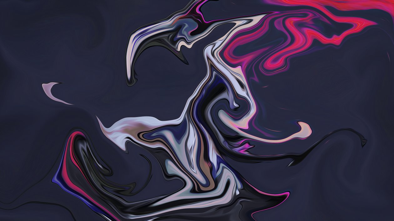 Liquid Abstract Paint Brushes 5k