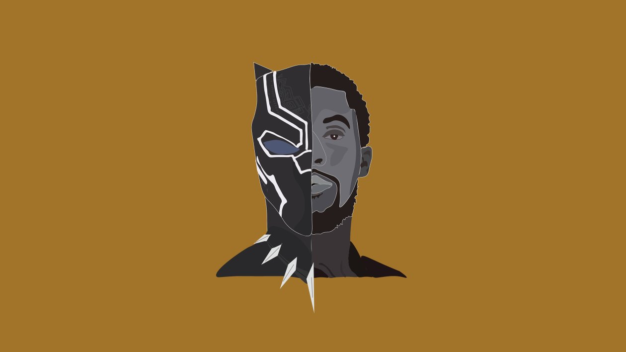 Black Panther 2018 4K Minimalism