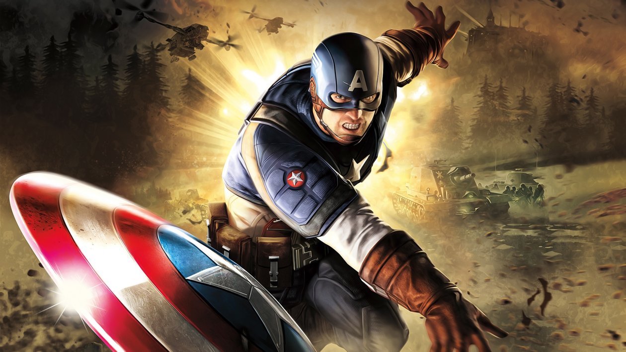 Captain America 5k Artwork