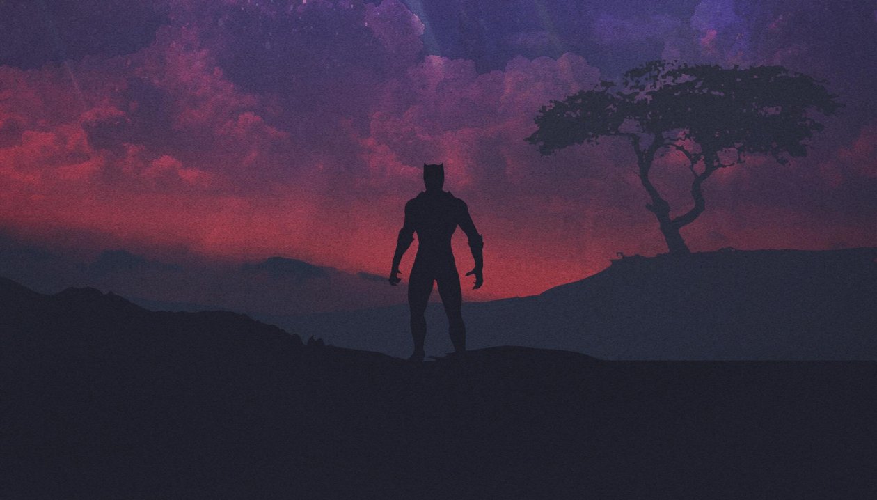 Black Panther Movie Artwork 2018