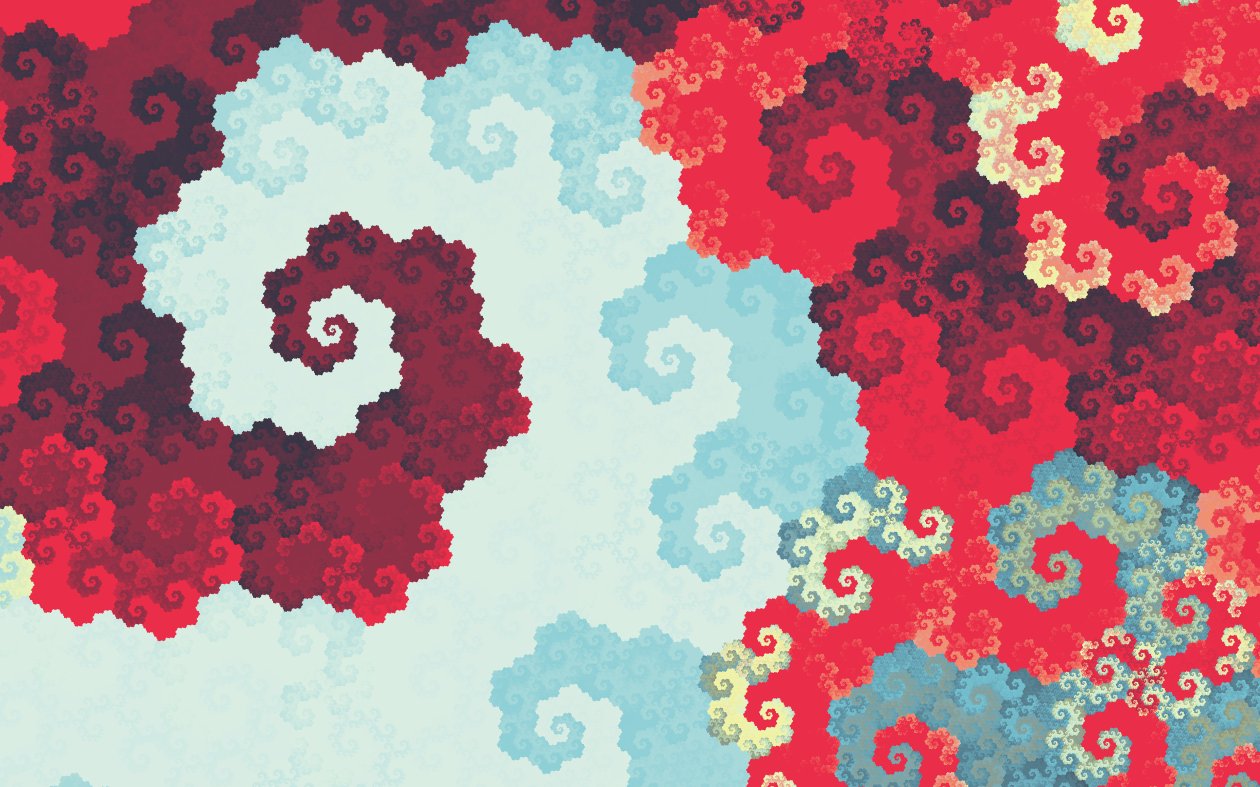 Clouds Digital Fractal Art
