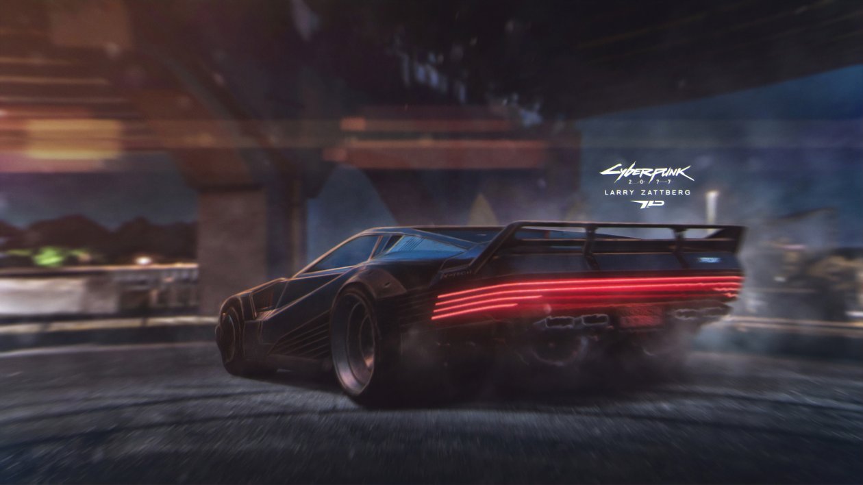 Cyberpunk 2077 Car 4k