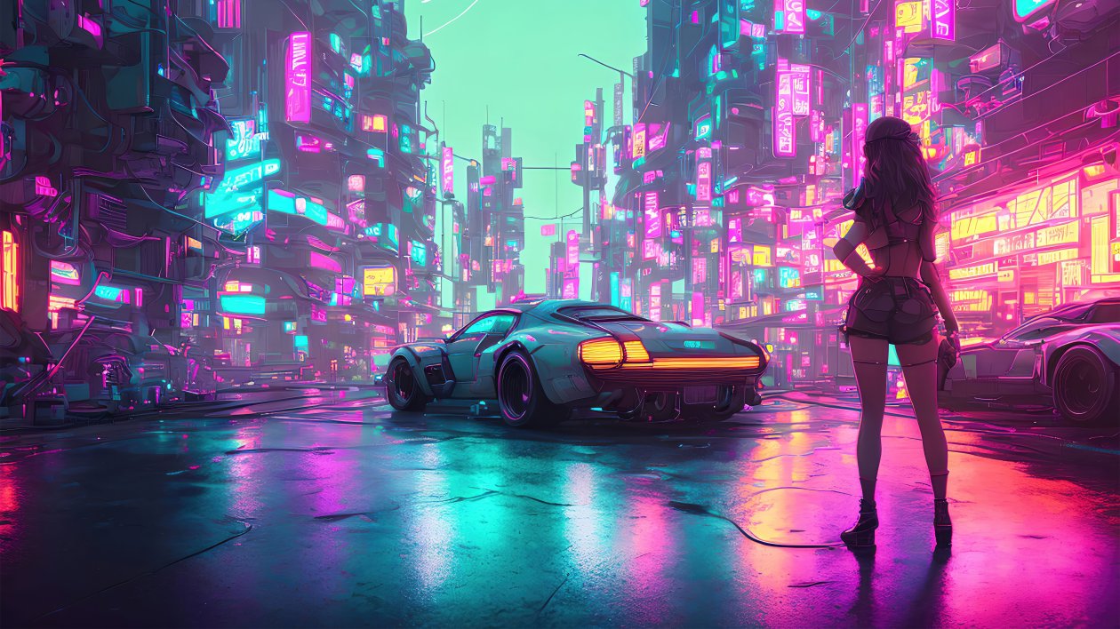 Cyber Cars And Girls