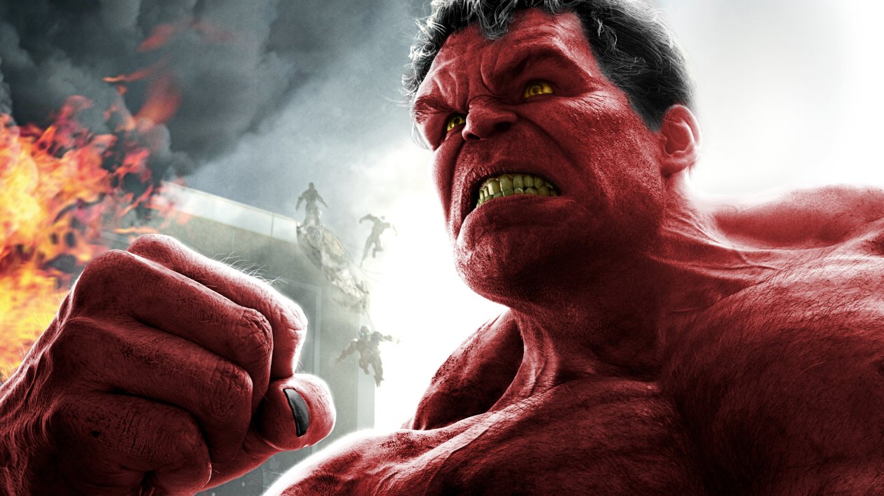 Red Hulk 8k