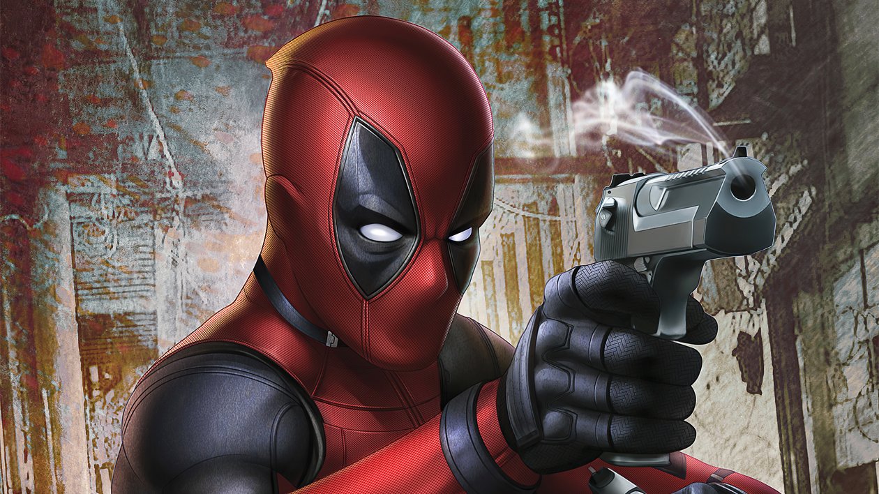 Deadpool Gun Artwork 4k