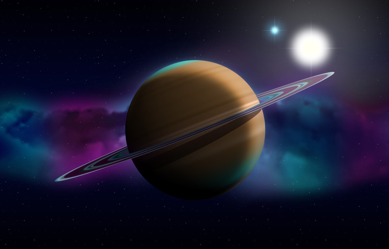 Planet Space Digital Art
