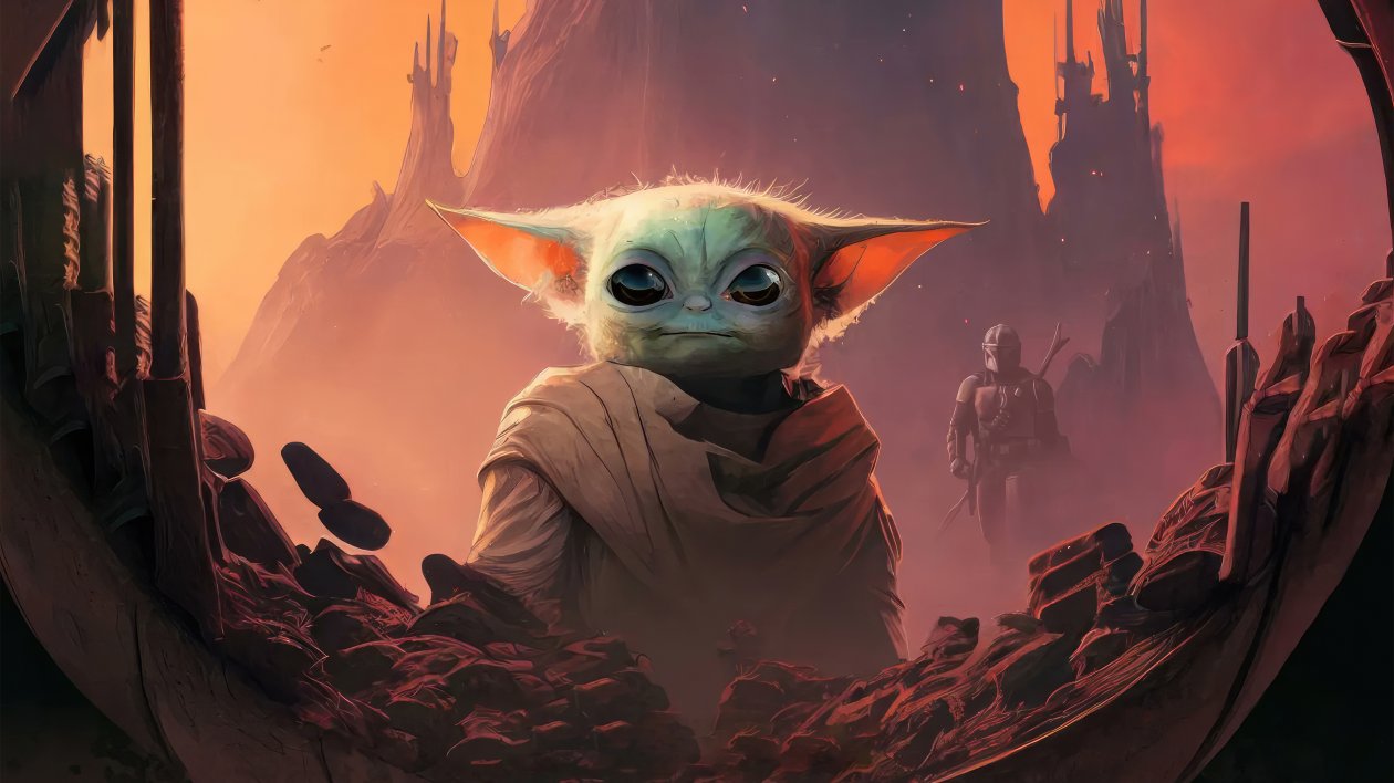 Grogu The Stars Wars Mandalorian