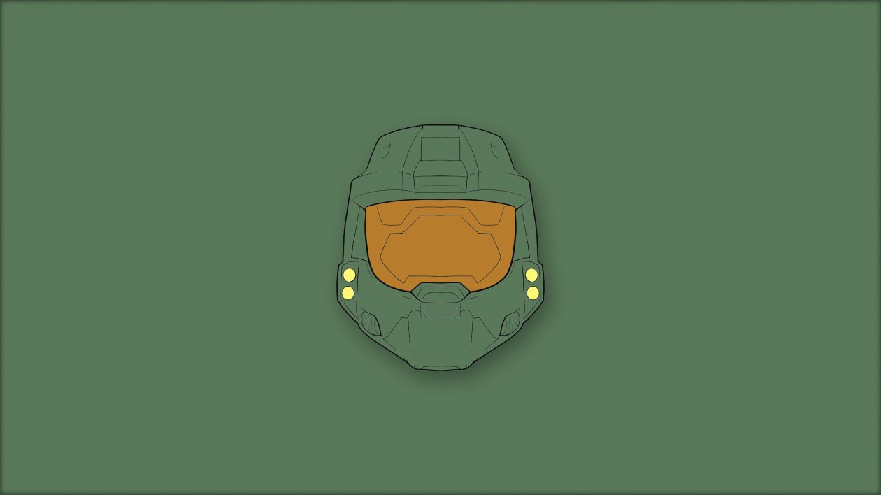 Halo Master Chief Minimal 4k