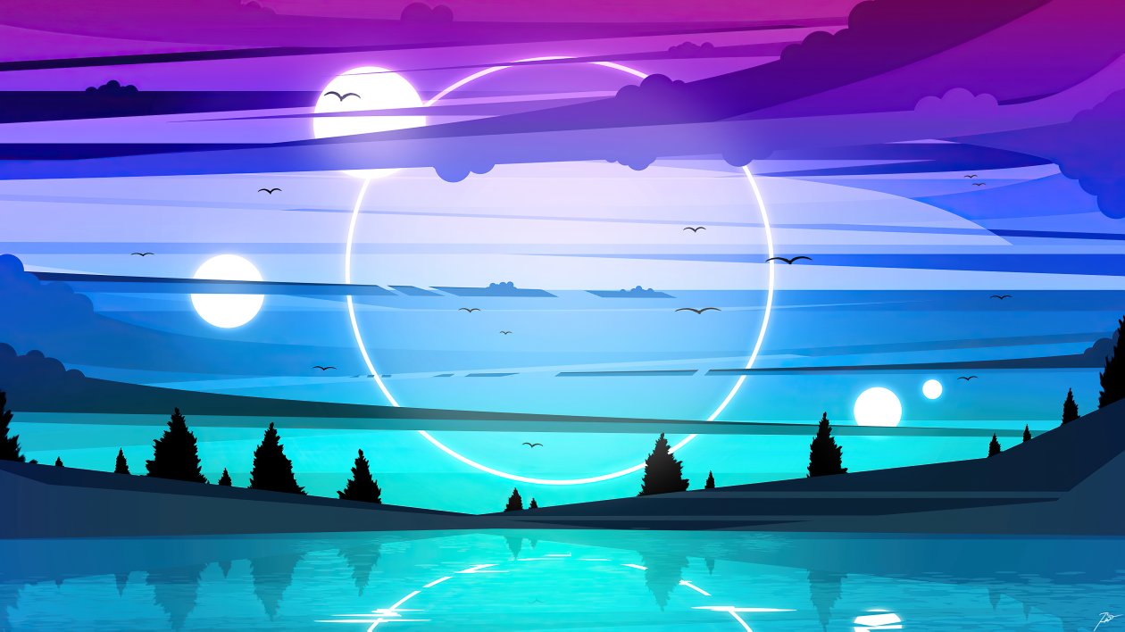 A Simple Scene Minimal 5k