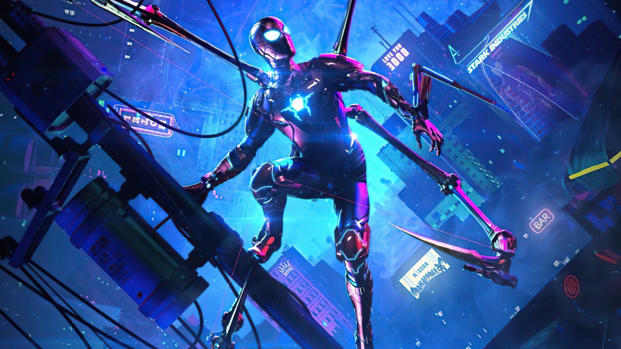 Spider Verse Into The Cyberpunk 5k