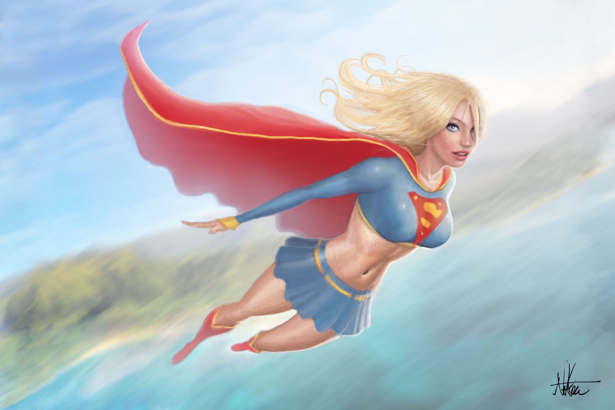 Supergirl 5k Artwork