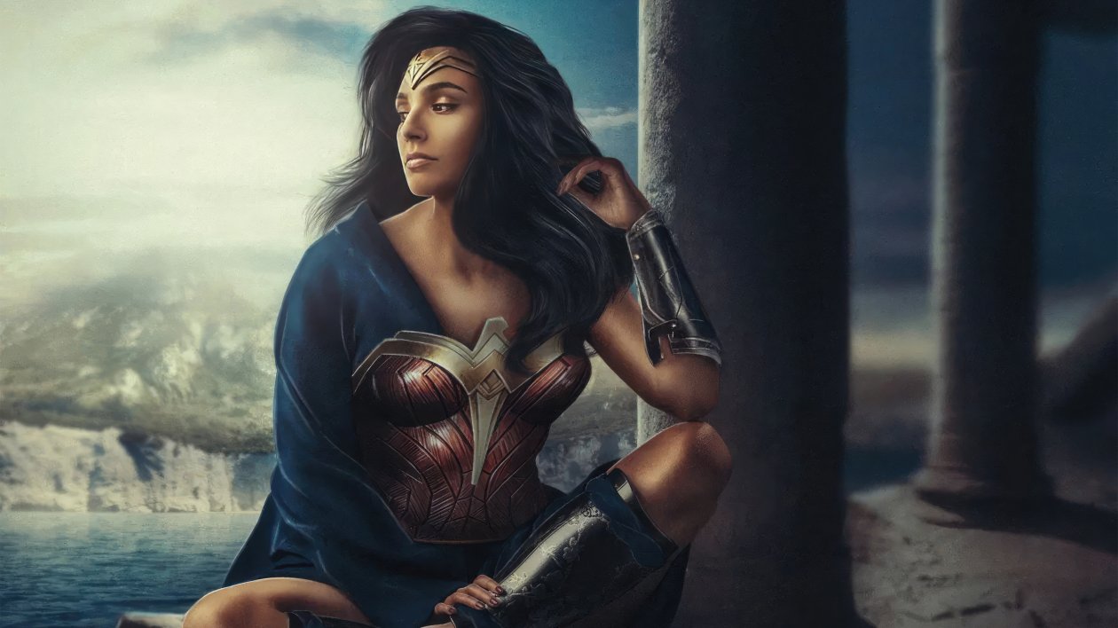 Wonder Woman In Themyscira 4k