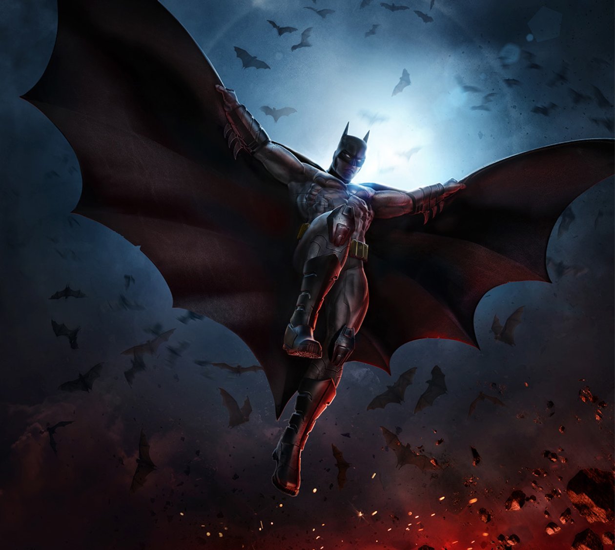 Batman Key Artwork 4k