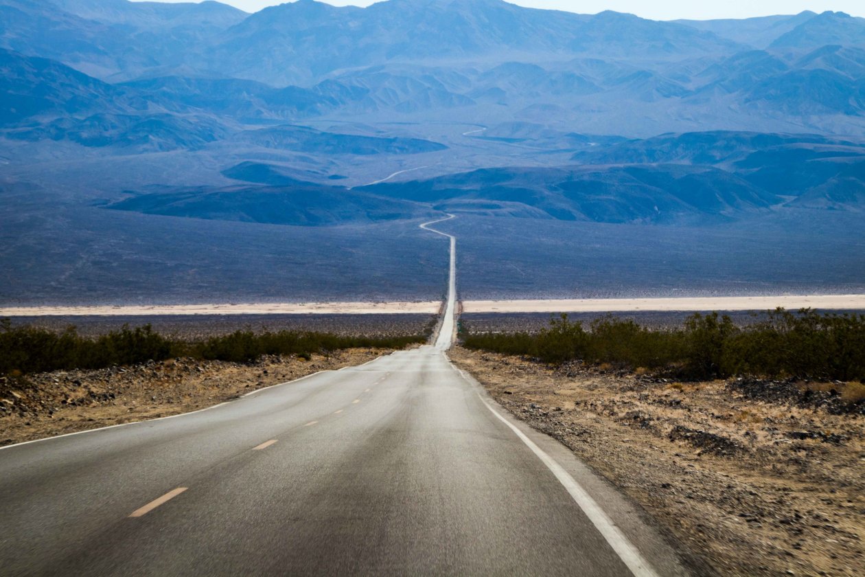 Empty Straight Road 4k 5k