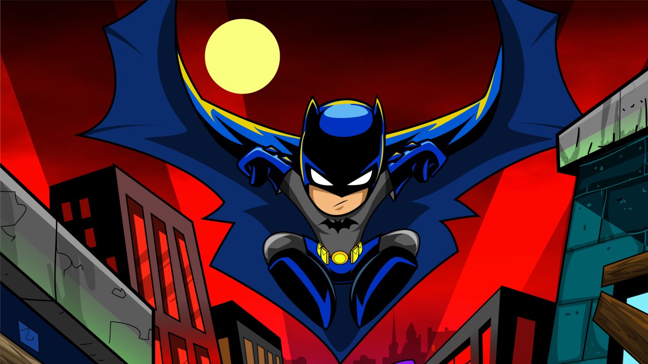 Batman Cartoon Art 4k
