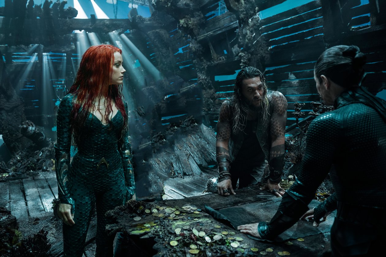 Arthur Curry And Amber Heard As Mera In Aquaman 2018