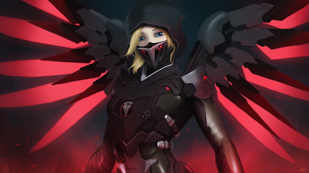 Mercy Overwatch Blackwatch 5k