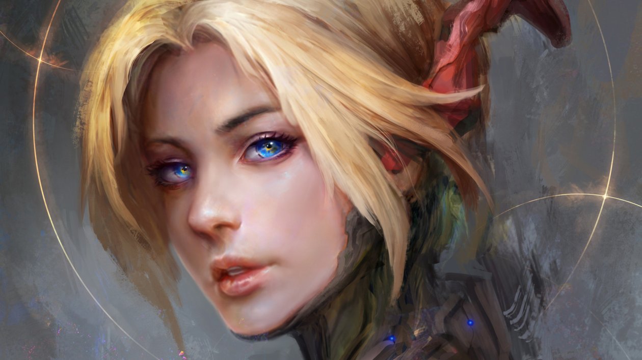 Mercy Overwatch Fantasy Artworks