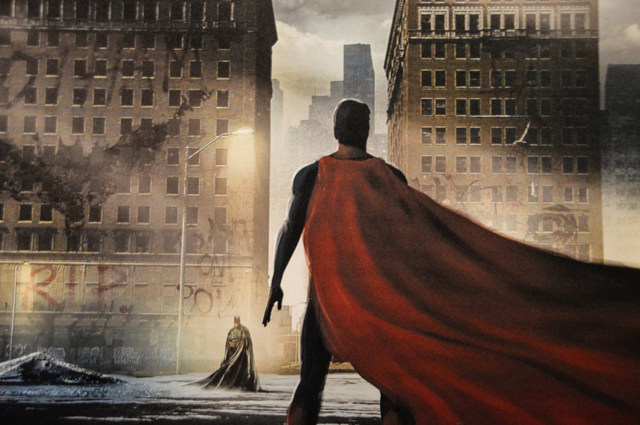 Batman Vs Superman Painting 5k