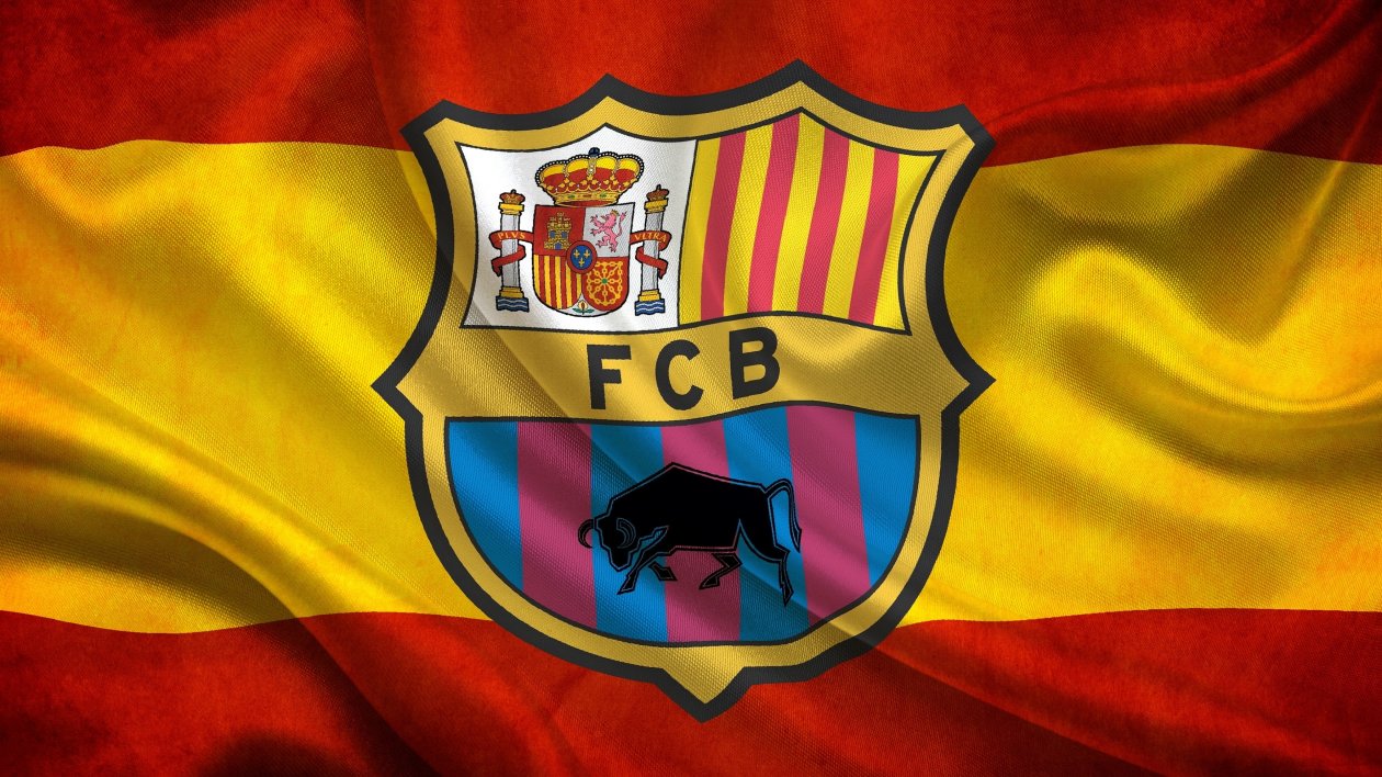 Fc Barcelona Flag