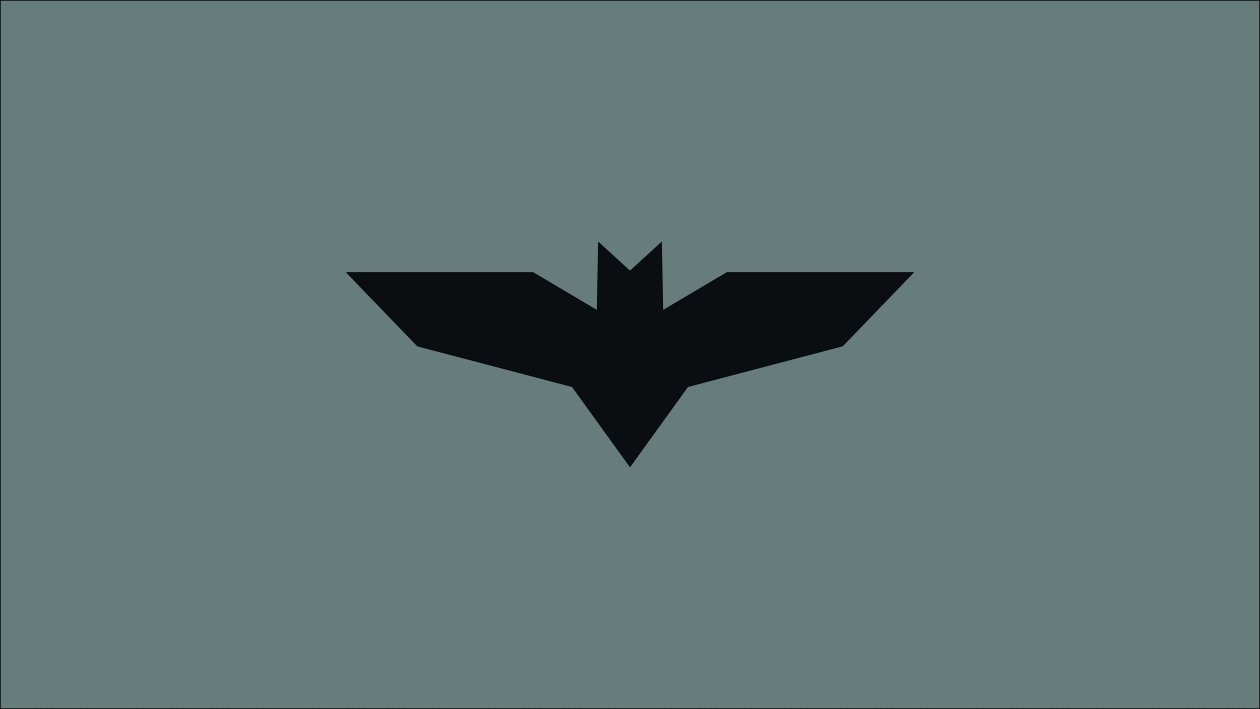 Batman Justice League Logo Minimalism