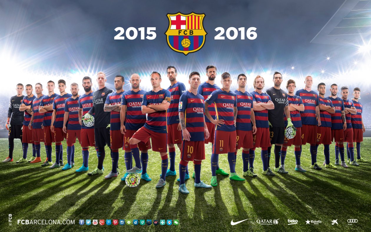 FC Barcelona Team 2016
