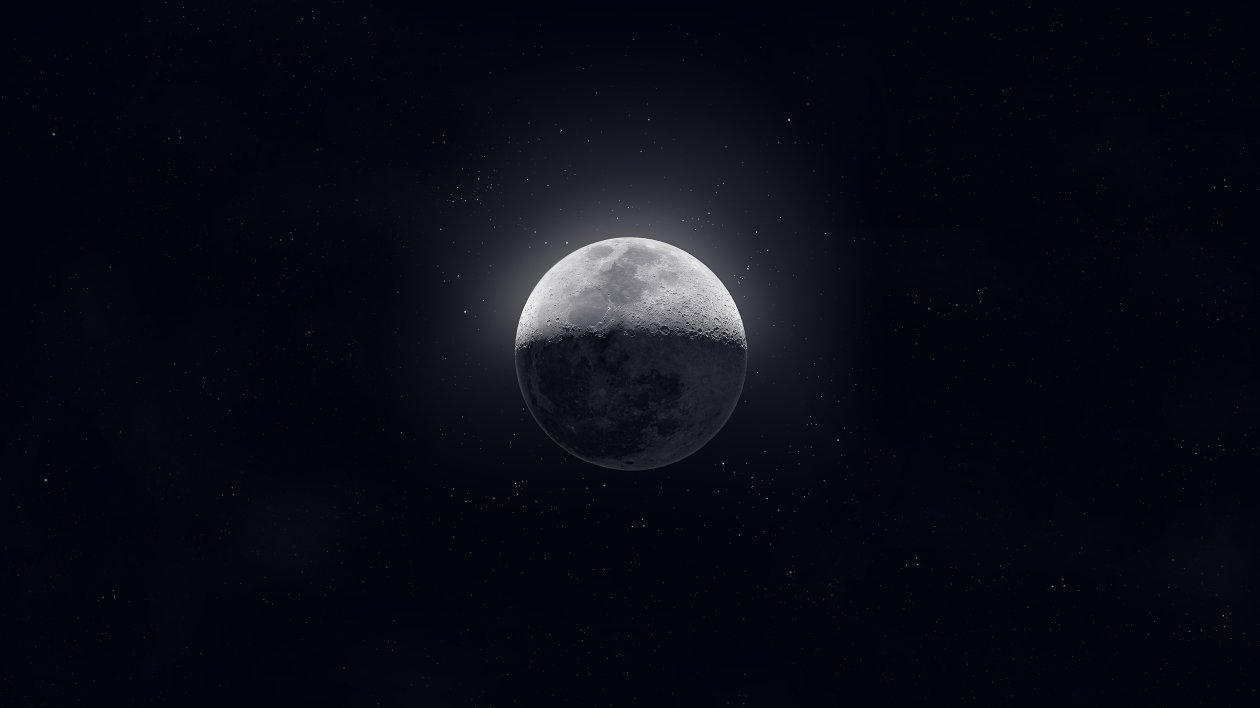 Moon Dark Sight 4k