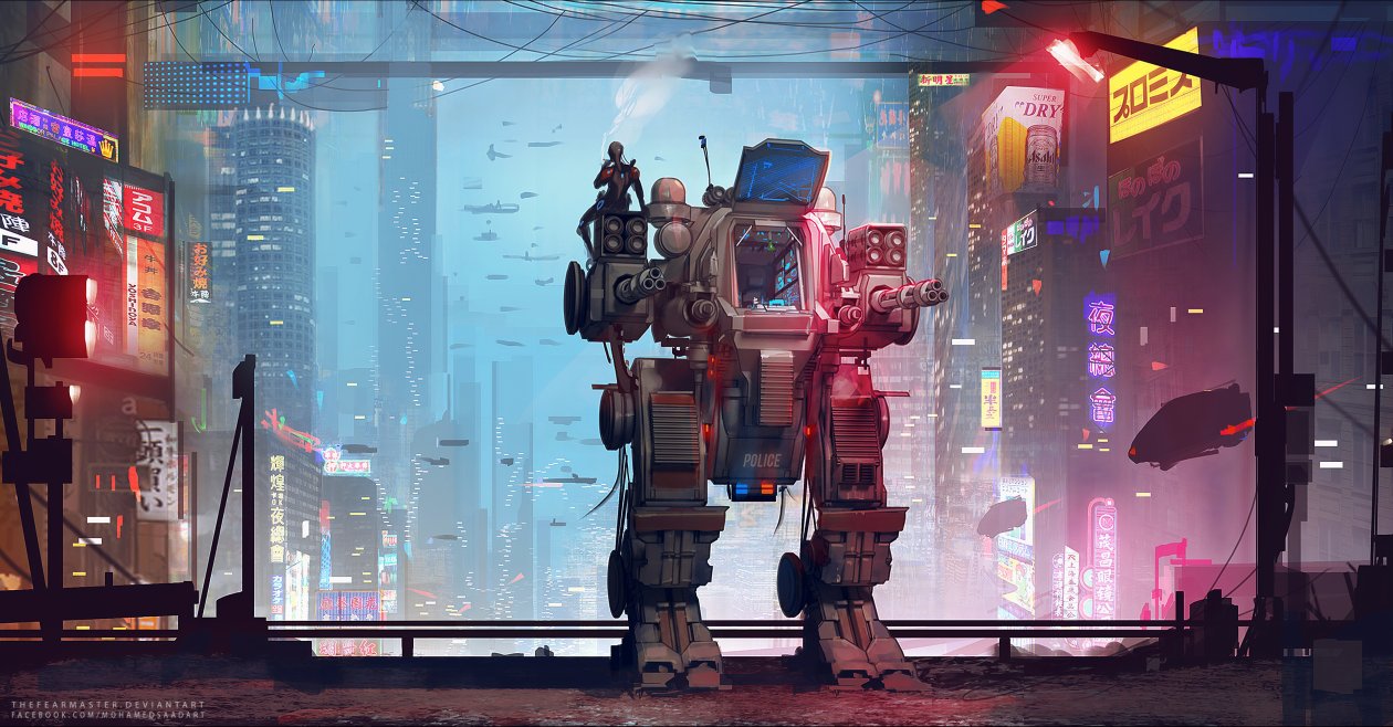 Off Duty Scifi Robo