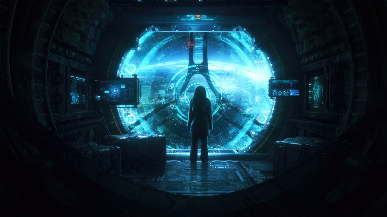 Travelling Through Galaxies Scifi