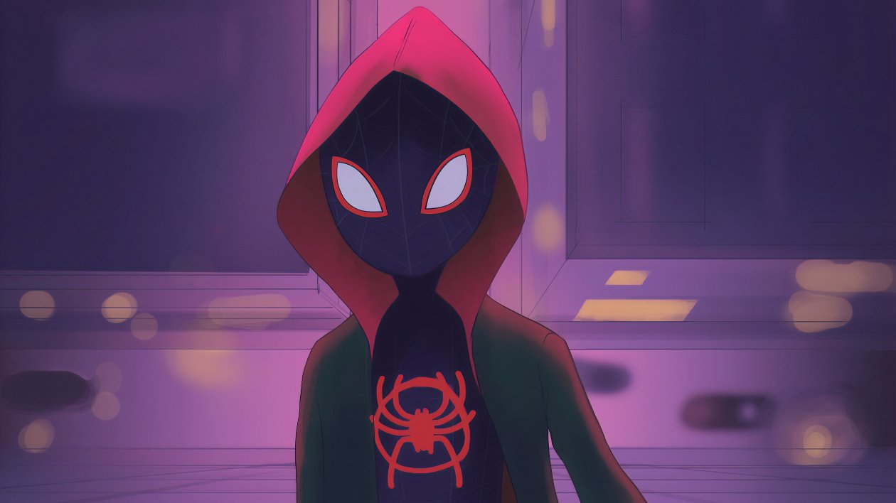 Miles Morales Spider Verse Artwork