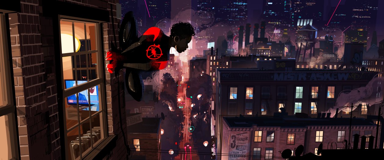 SpiderMan Into The Spider Verse 10k