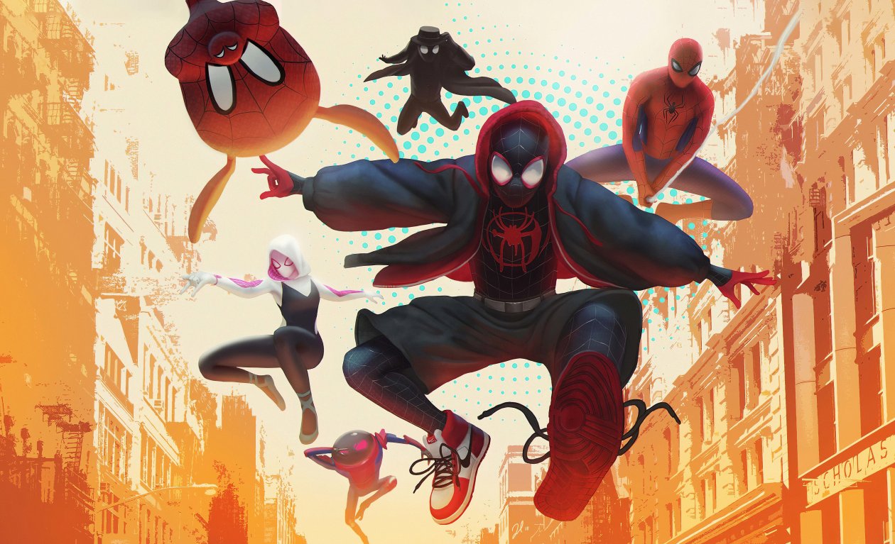 Spider Verse Heroes4k