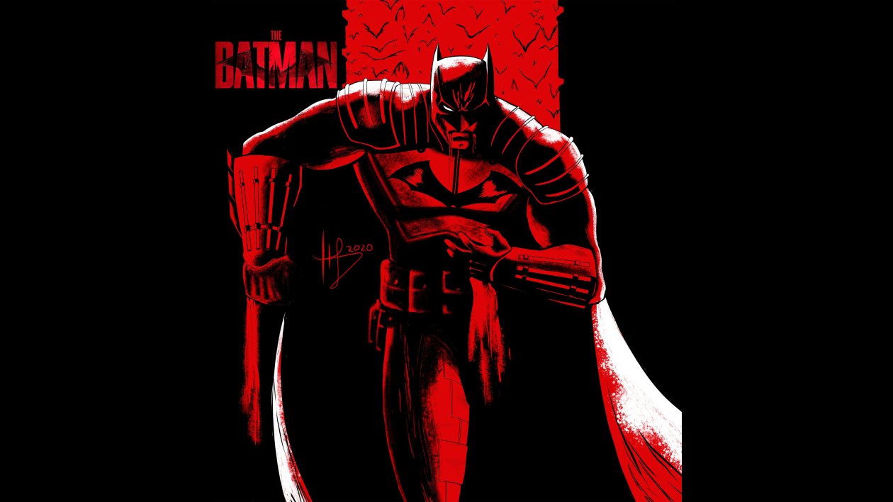The Batman Injured 4k