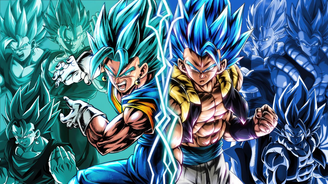 Vegito Blue And Gogeta Blue