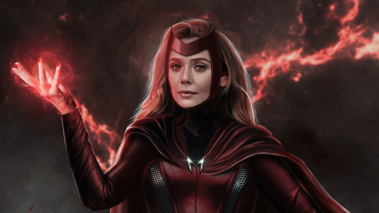 Wanda Vision Scarlet Witch Tv Series 5k