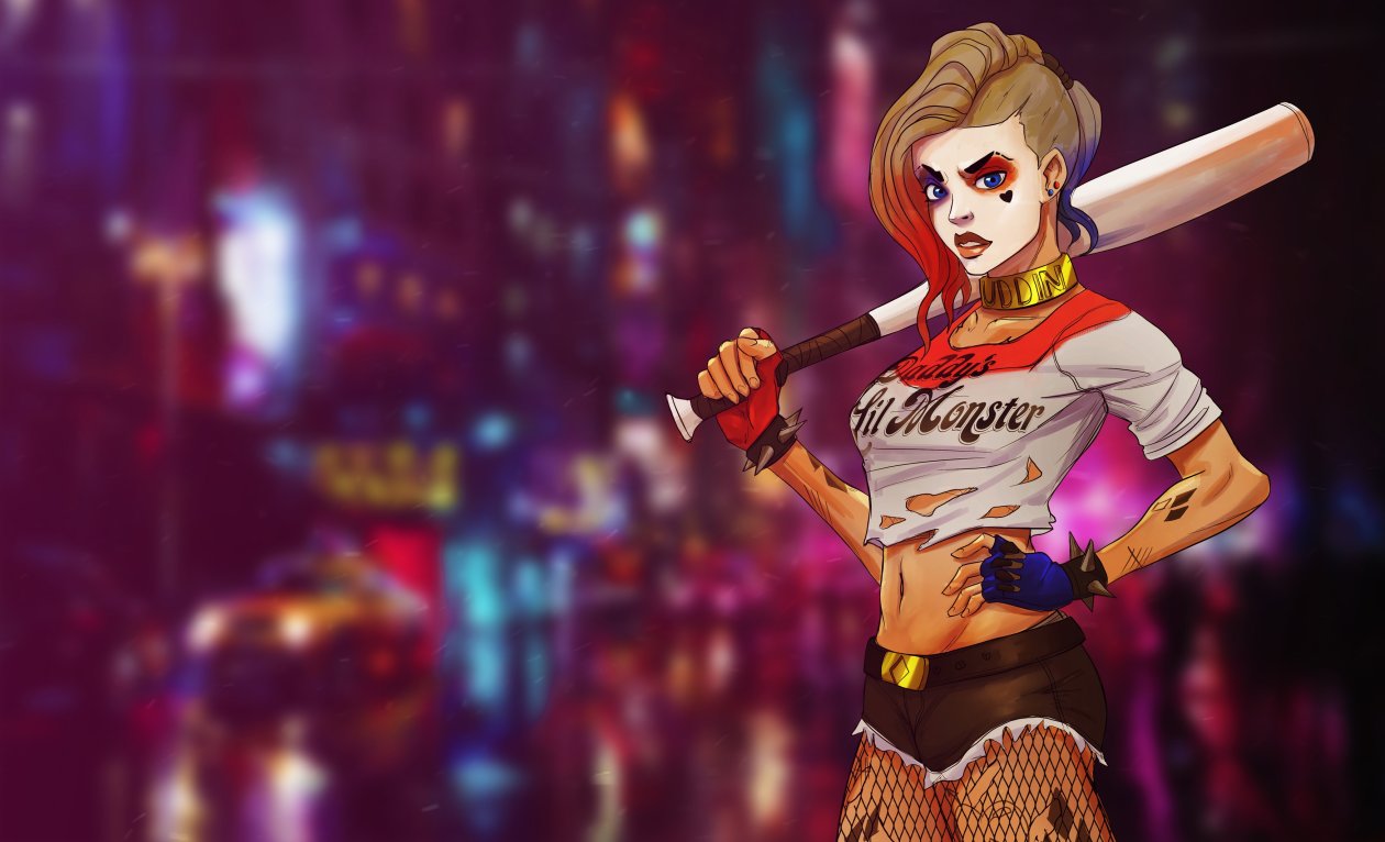 Harley Quinn Digital Arts